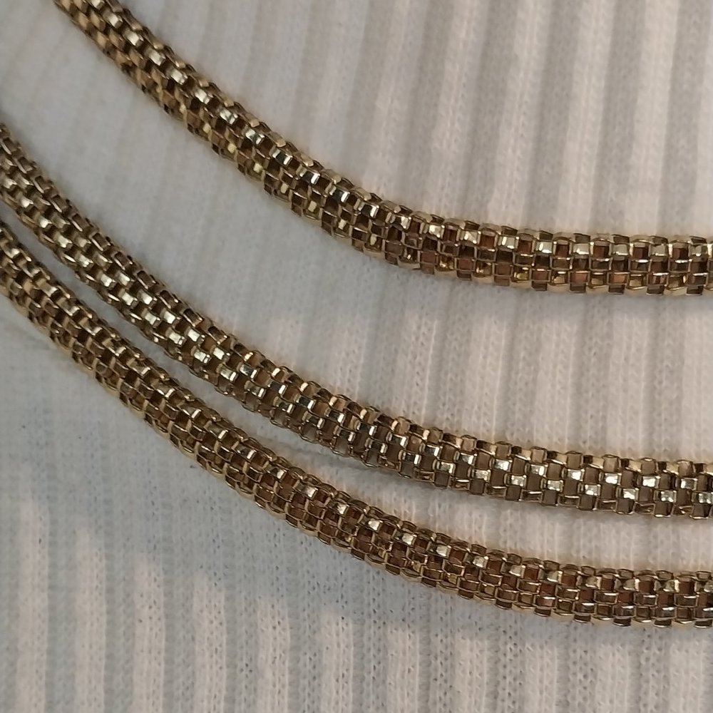 2956 Two Necklace with Earrings Lot - Picture 3 of 12